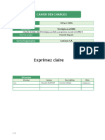 Cahier Des Charges