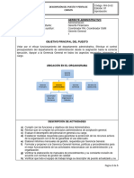 RH-D-02 Perfil de Puestos - Gerente Administrativo