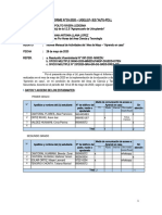 Informe Mensual Del Docente - Aprendo en Casa Ok 27 de Mayo MINEDU DREA MAYO