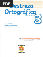 Destreza Ortografica 3 (Editorial Santillana)