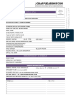 Job Application Form - eHATI INTERNATIONAL SDN BHD