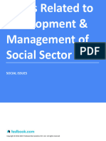 Issues Related To Development & Management of Social Sector-I - Study Notes