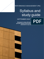 PM S24-J25 Syllabus and Study Guide - Final