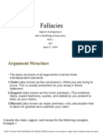 Fallacies