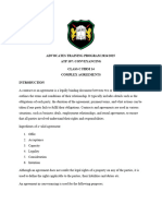 Class C Firm 14 - Complex Agreement