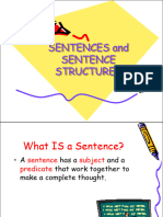 Sentence Structures