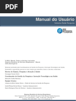 Rede Pesquisa - Manual Do Pesquisador - 2021