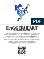 Daggerheart Class Package - Ranger v1.3