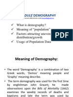 Demography 