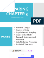 PREPARING CHAPTER 3 in Practical Research