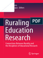 Ruraling Education Research Connections Between Rurality and The Disciplines of Educational Research