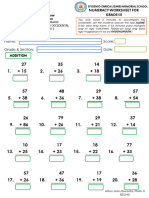 Addition With Regrouping