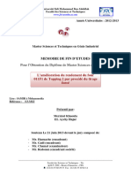 L'amélioration Du Rendement Du Four 011F1 de Topping 2 Par Procédé Du Tirage Forcé - EL Aychy Hajar