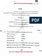 CA Inter-FM-ECO-Question Paper November 2023 WWW Castudynotes