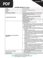 IT 0153-24 Acondicionado de 01 Cilindro Metalico para Banderines