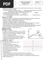 Devoir de Contrôle N°2 - Sciences Physiques - 1ère AS (2021-2022) MR BARHOUMI Ezedine