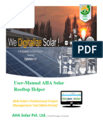 User Manual AHAsolar