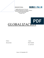 GLOBALIZACIÓN