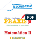 Libros - PRAXIS - ÁLGEBRA - 3° Año de Secundaria - COMPLETO