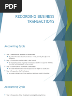 4 Recording Business Transactions