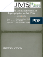 Fabrication and Characterization of Kapok Composite Using Polyvinyl