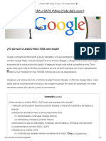 Análisis DOFA Google