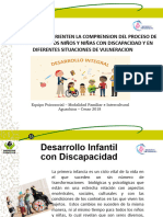 Desarrollo Integral Infantil DISCAPACIDAD