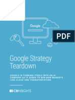 CB Insights - Google Strategy Teardown