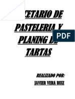 Recetario de Pasteleria