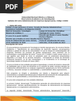 Syllabus de Curso Administracion de Empresas Agropecuarias