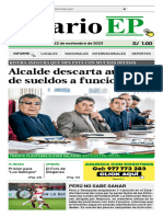 DIARIO EP - 22 de Noviembre 2023 - EDICIÓN IMPRESA