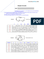 Simple Circuits