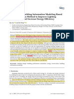 A Two-Stage Building Information Modeling Based Building Design Method To Improve Lighting (Optimize Lighting and Thermal)