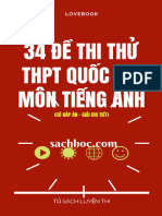 34 Đề Thi Thử Tiếng Anh 2019 Lovebook Có Đáp Án Chi Tiết 1 199