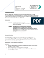 Structures Materials (H94F34) - Project Brief