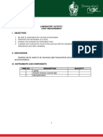 Lab Activity 1 Light Measurement