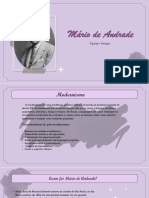 Mario de Andrade Literatura