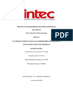 El Tráfico Vehicular en Los Alrededores Del INTEC