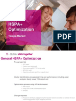 Tampa HSPA+ Optimization Market Kick Off