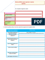 D4 A1 FICHA COM. Planificamos y Escribimos Un Afiche para La Prevención de Enfermedades.