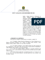 LEI #12.546, DE 14 DE DEZEMBRO DE 2011: A Presidenta Da República