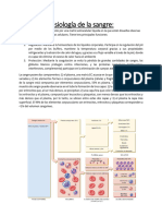 Fisiología de La Sangre