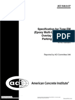 نسخة من 548.8-07 Specification for Type EM (Epoxy Multi-Layer) Polymer Overlay for Bridge and Parking Garage Decks