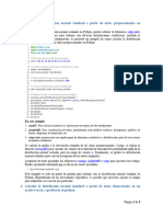 Calcular Distribucion Normal Standard