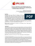 Sistematização Da Assistência de Enfermagem (SAE) Frente Ao Tratamento Do Câncer de Mama Feminino Do Subtipo Triplo Negativo