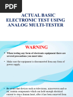 Basic Components Testing