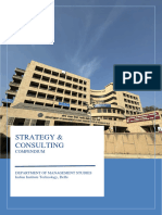 Strategy & Consulting - Compendium - DMS - IIT - Delhi