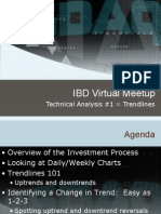 IBD Virtual Meetup Trend Lines