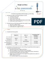 Mass-And-weight-worksheet (Nov. 3, 2023) - PHYSICS CLE Activity