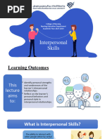 Interpersonal Skills